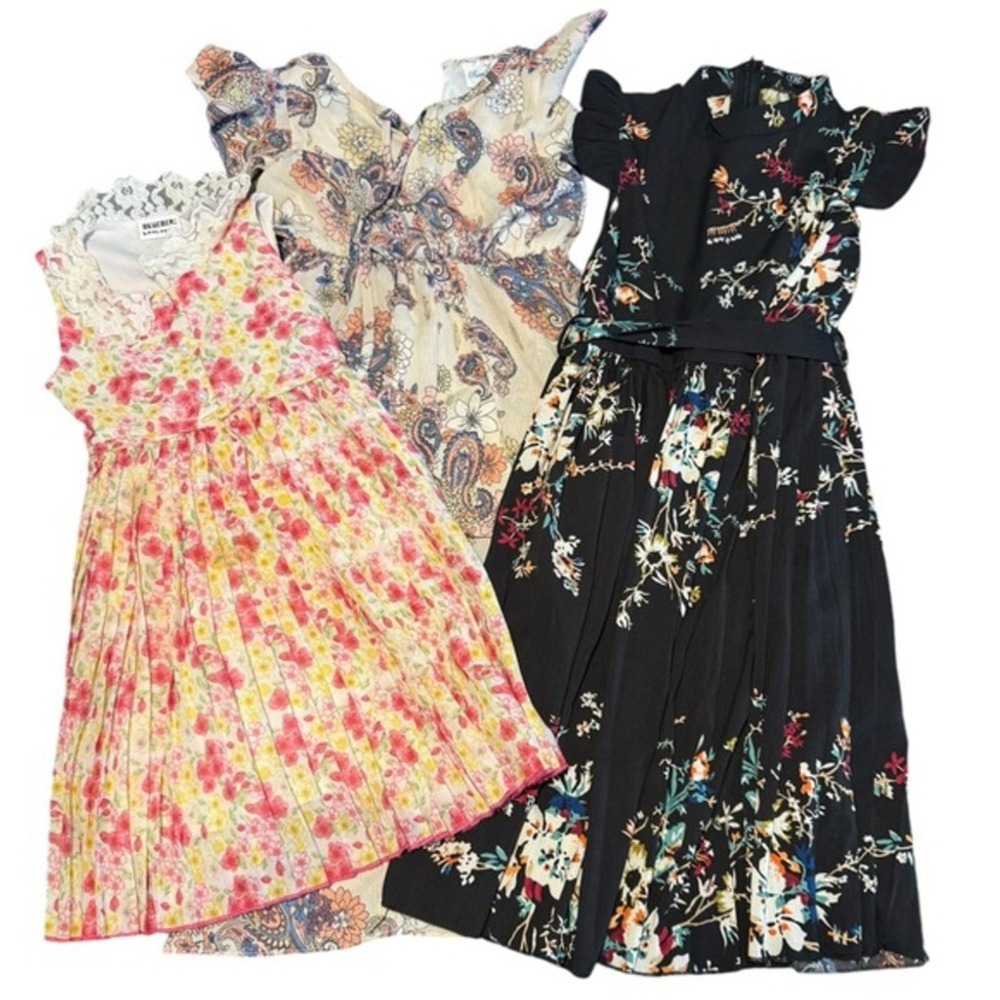Bundle of 3 Girls’ Dresses/Jumper – Size 5
